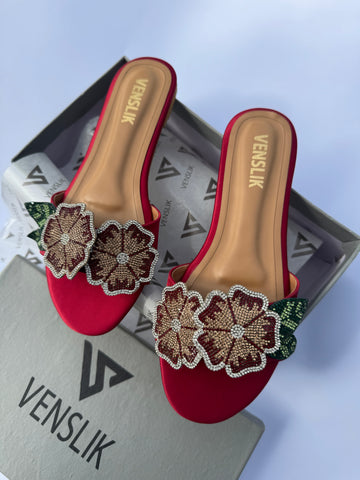 BLOOM FLAT MAROON