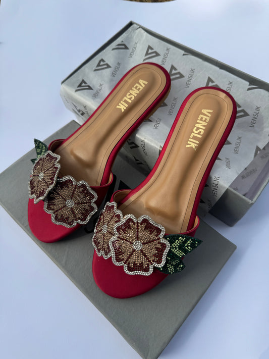 BLOOM FLAT MAROON