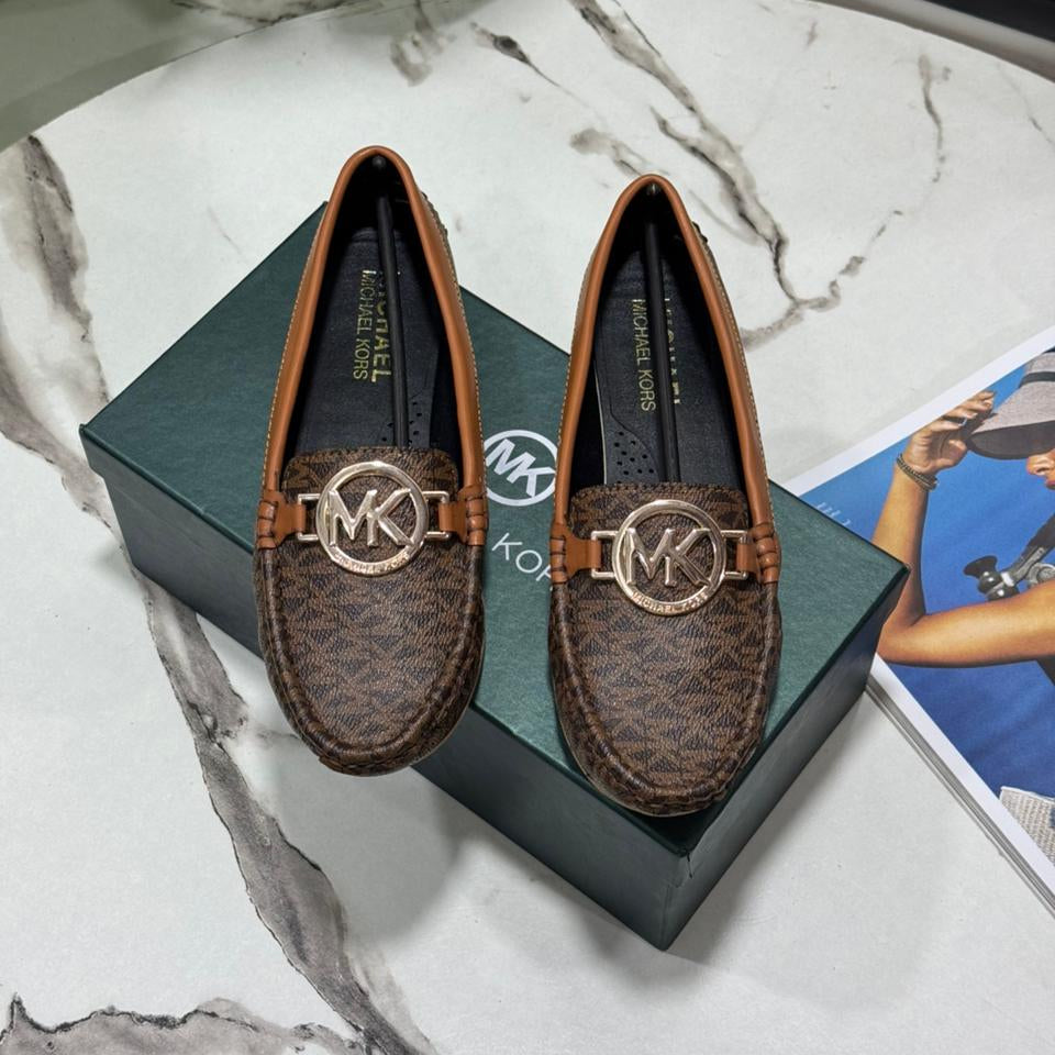 M-K LOAFERS BROWN
