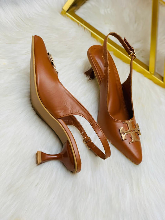 TR ELEANOR HEEL BROWN