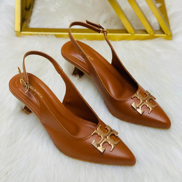 TR ELEANOR HEEL BROWN