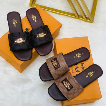 COA-CH MONOGRAM FLAT
