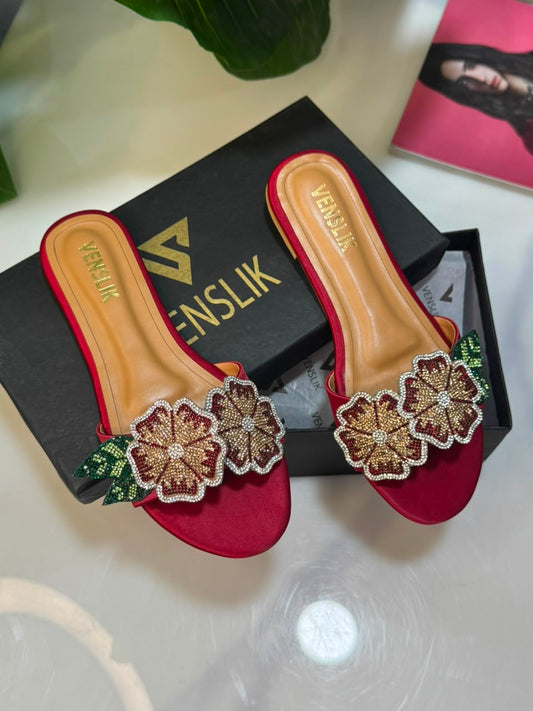 BLOOM FLAT MAROON