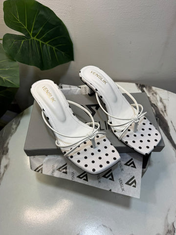 POLKA DOT WHITE