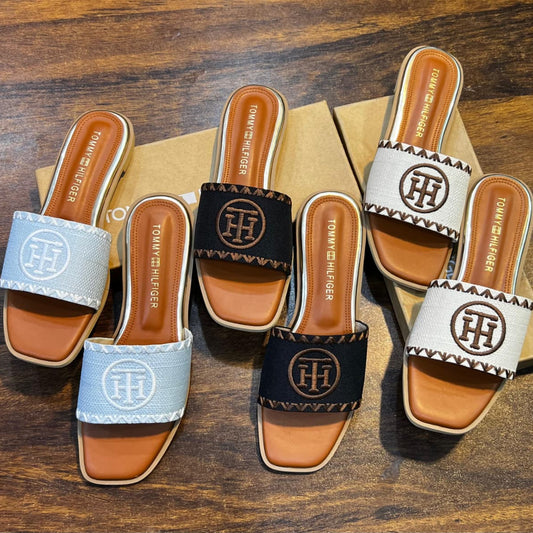 T-H EMBROIDERED FLAT
